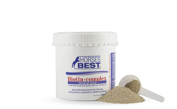 HORSESBEST® Biotin Complex MineralTotal, Vitamin- & Mineralstoffversorgung Pferd 1.000 g